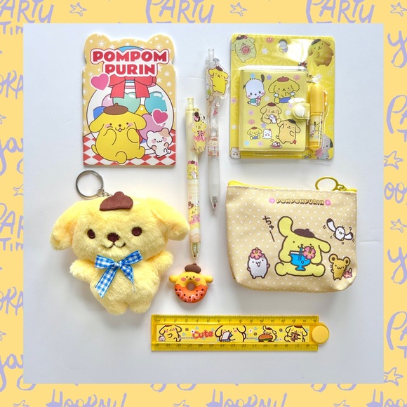 💛(POM353) Pompompurin Adorable 8-Piece Mini Bundle! - Picture 1 of 7
